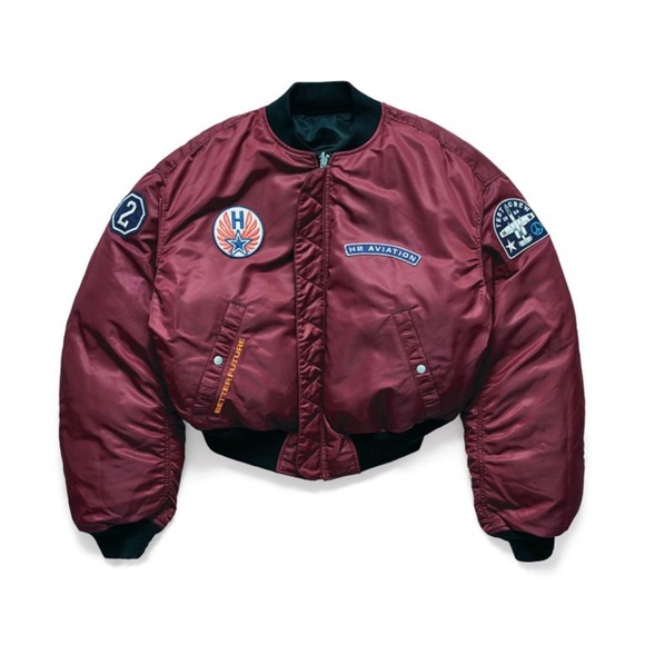 ★Heron Preston★ロゴパッチハイネックトラックジャケット ロゴテープトラックジャケット / Logo Tape Track Jacket